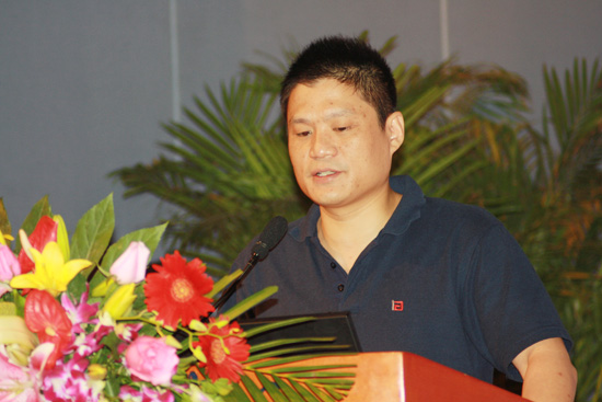 北京奇异果体育互联信息顾问有限公司董事长发表《智慧城市发展展望》主题演讲