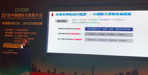 奇异果体育集团董事长杨冰之出席2018国国际大数据大会