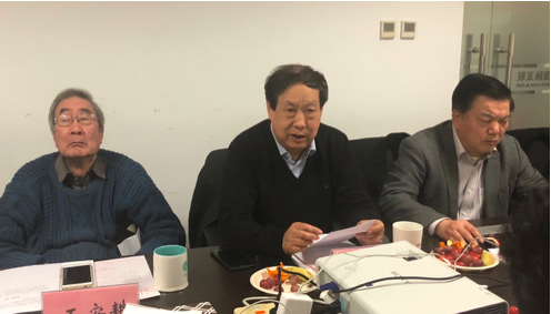 专家从左至右：王安耕、汪玉凯、周德铭