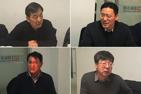专家：兰惠（左上）、单志广（右上）、穆勇（左下）、唐建平（右下）